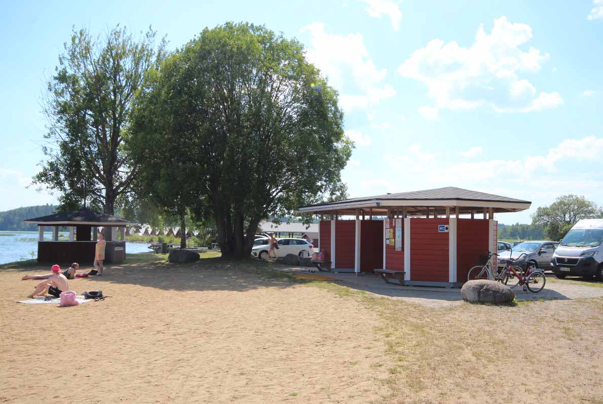Kirkonniemen uimaranta, Savonlinna.