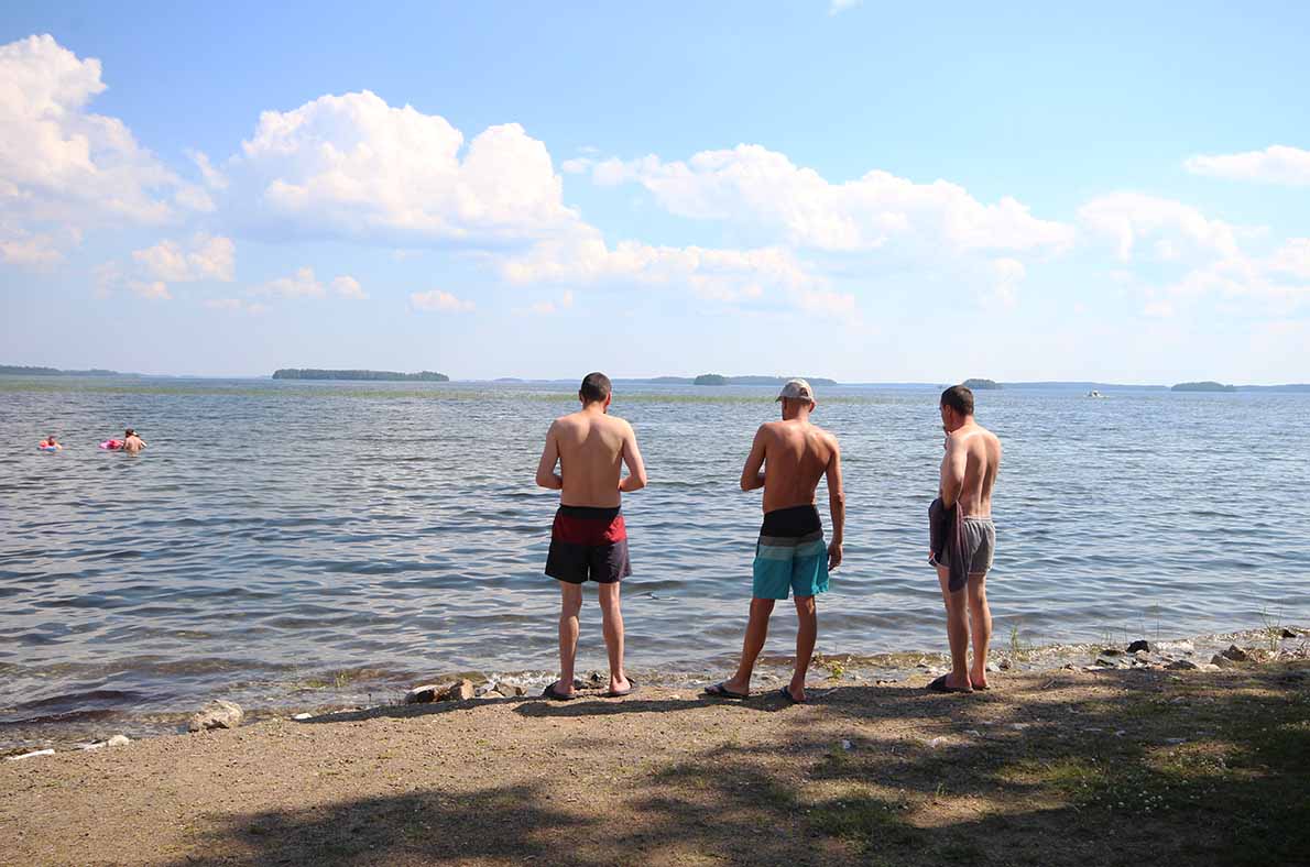 Kirkonniemen uimaranta, Savonlinna.