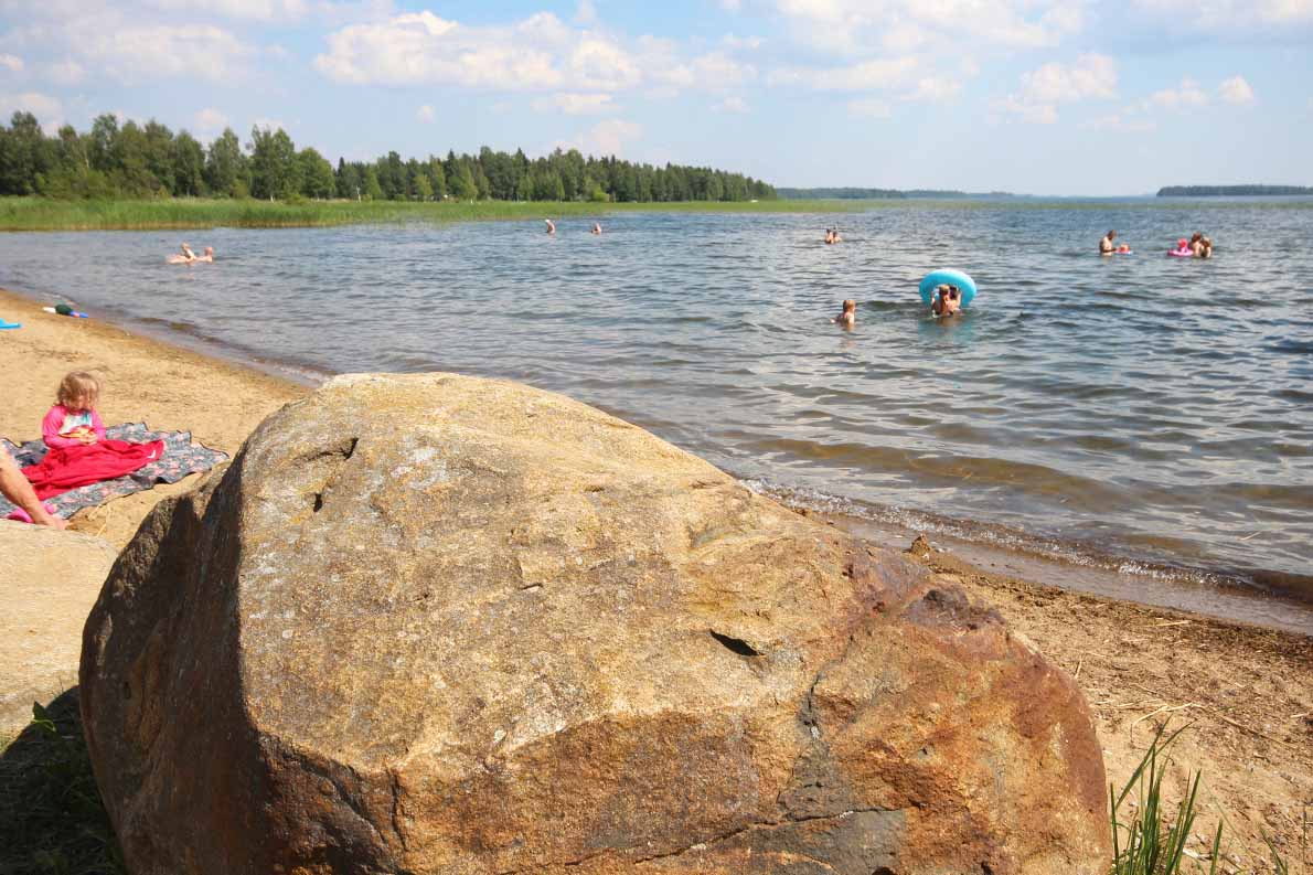 Kirkonniemen uimaranta, Savonlinna.