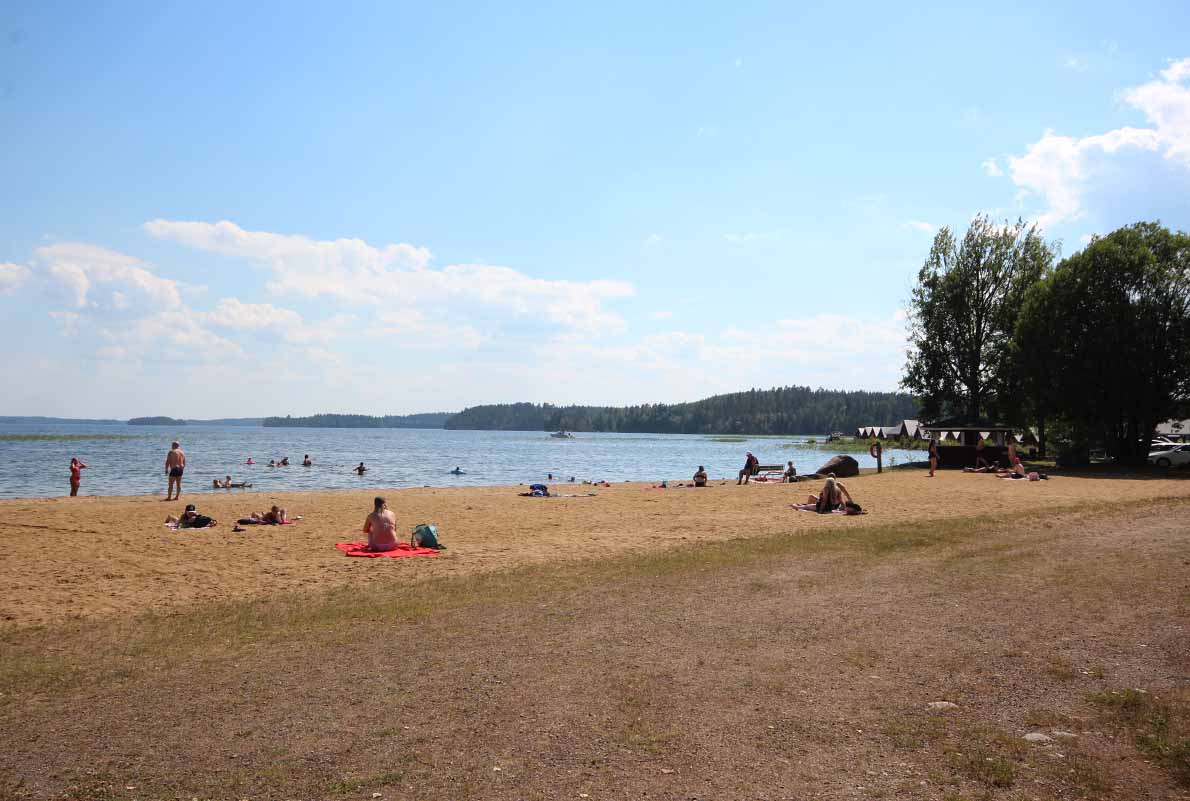 Kirkonniemen uimaranta, Savonlinna.