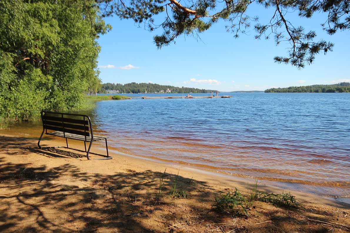 Laitaatsillan uimaranta, Savonlinna.