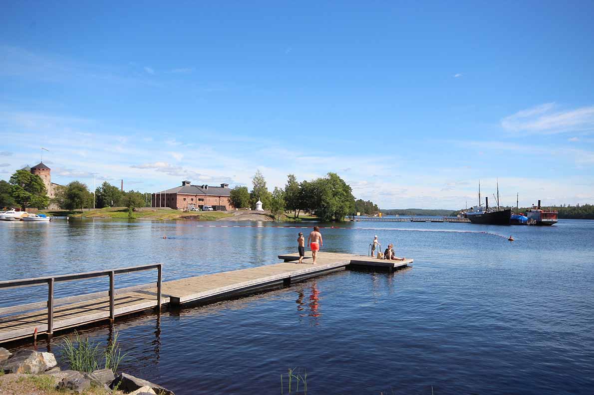 Pikku kakkosen uimaranta, Savonlinna.