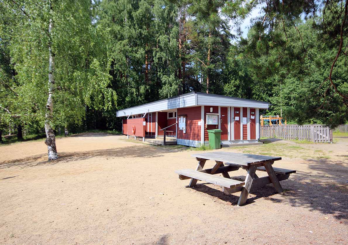 Punkaharjun keskustan uimala, Savonlinna.