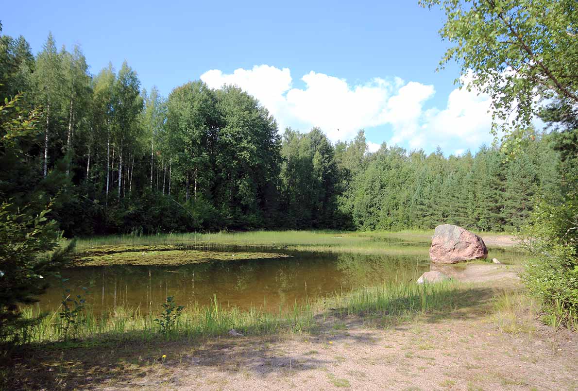 Talman hiekkakuopan uimaranta, Sipoo.