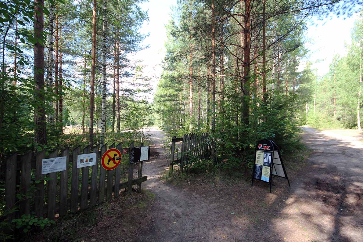 Talman hiekkakuopan uimaranta, Sipoo.