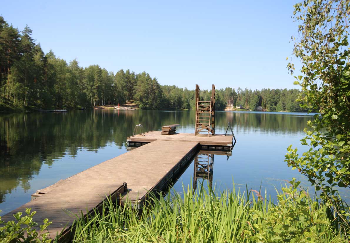 Nummijärven uimarannan hyppytorni, Somero.
