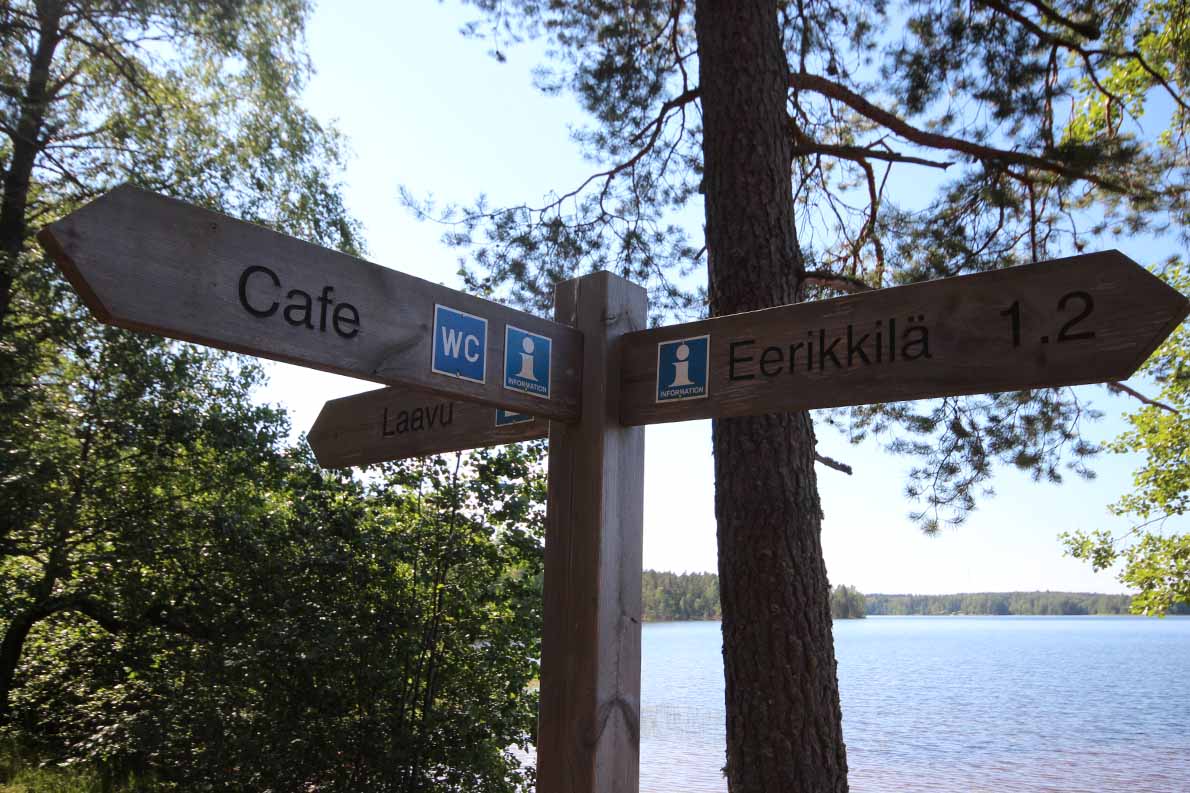 Hämeen luontokeskuksen uimaranta, Tammela.