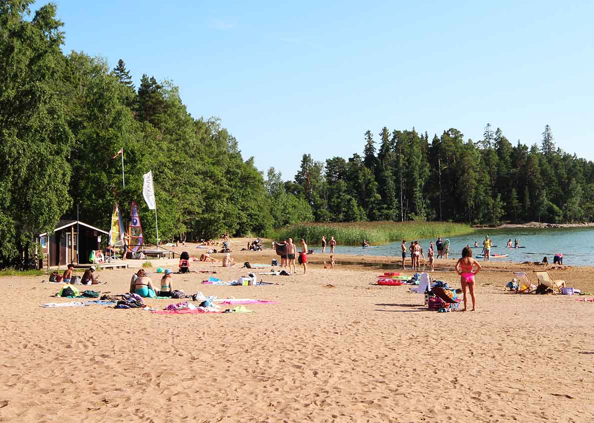 Saaronniemen uimaranta, Turku.