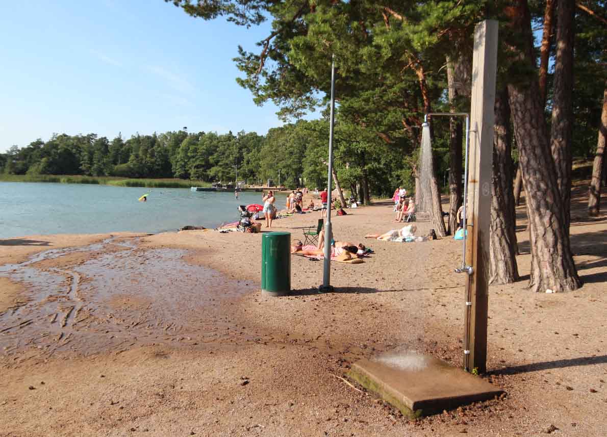 Saaronniemen uimaranta, Turku.