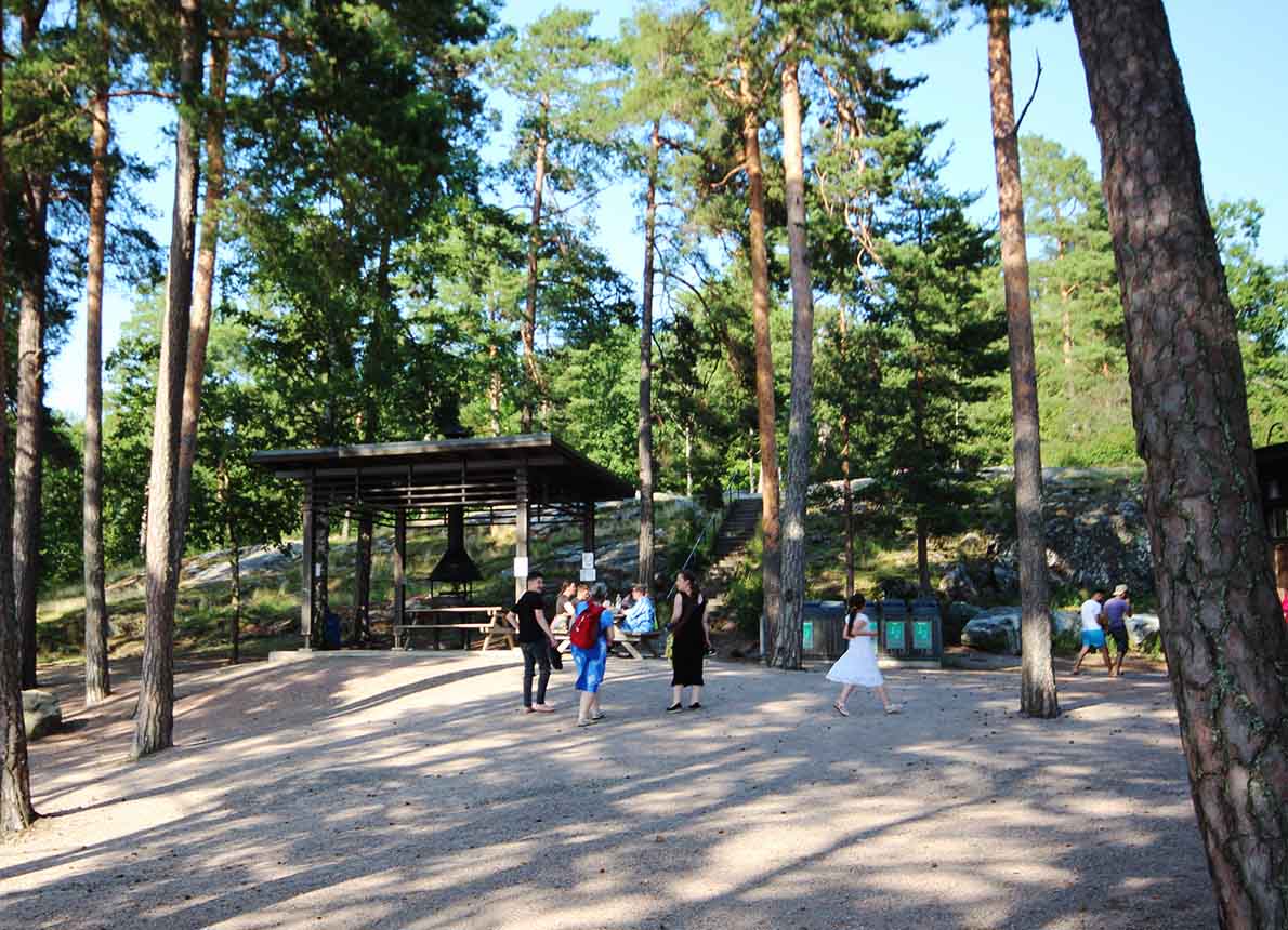 Saaronniemen uimaranta, Turku.