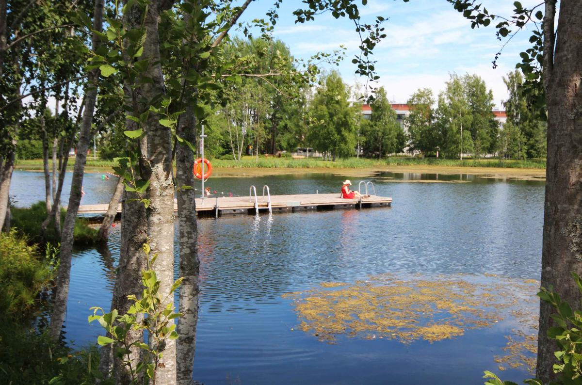 Jokelan koulukeskuksen uimaranta, Tuusula.
