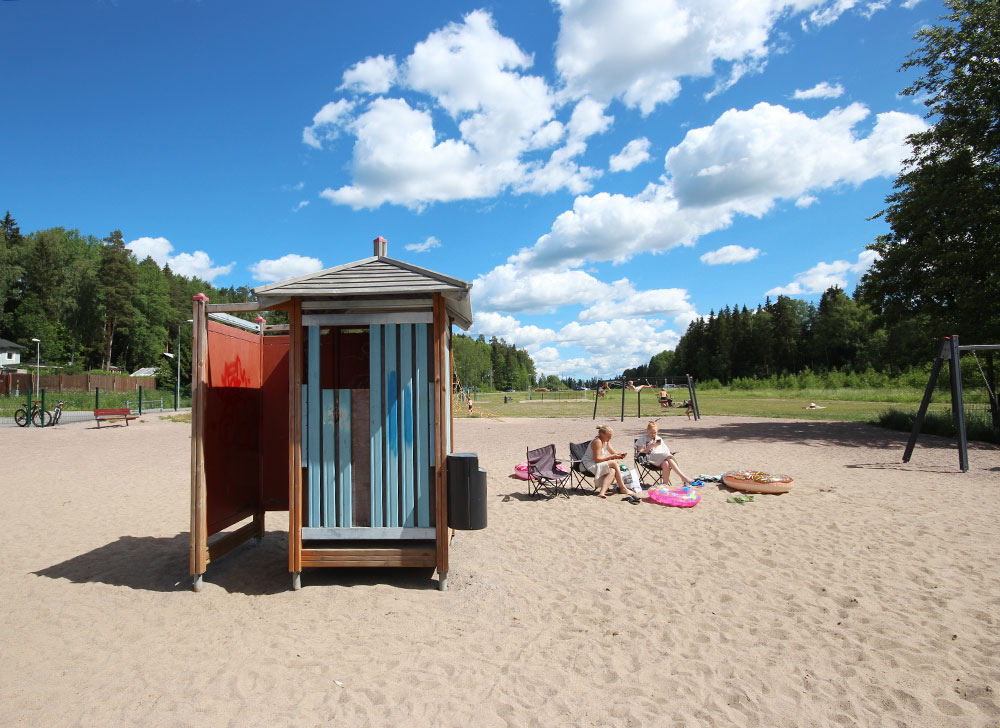 Valkjärven Tiiran uimaranta, Nurmijärvi