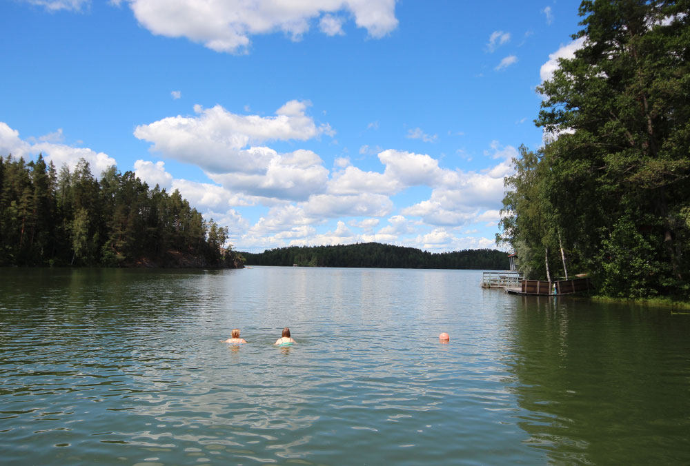Valkjärven Tiiran uimaranta, Nurmijärvi