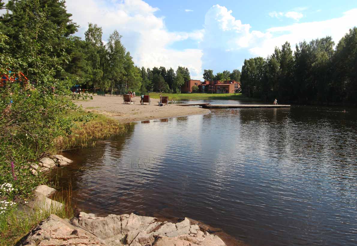 Hertunrannan uimaranta, Varkaus.