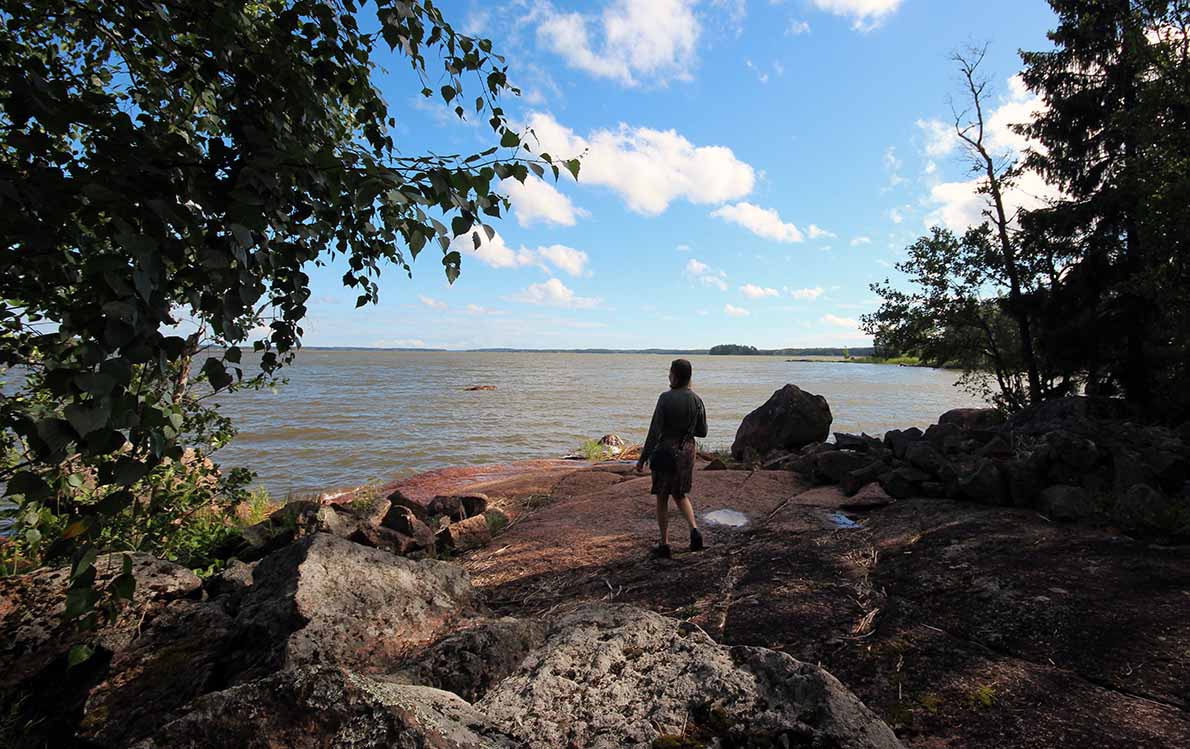 Huvisaaren uimaranta, Virolahti.