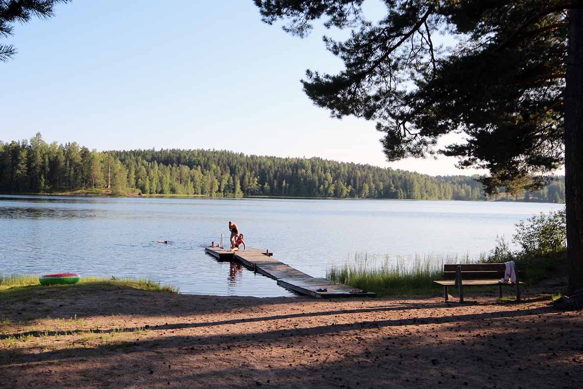 Hevossaaren uimaranta, Ylöjärvi.