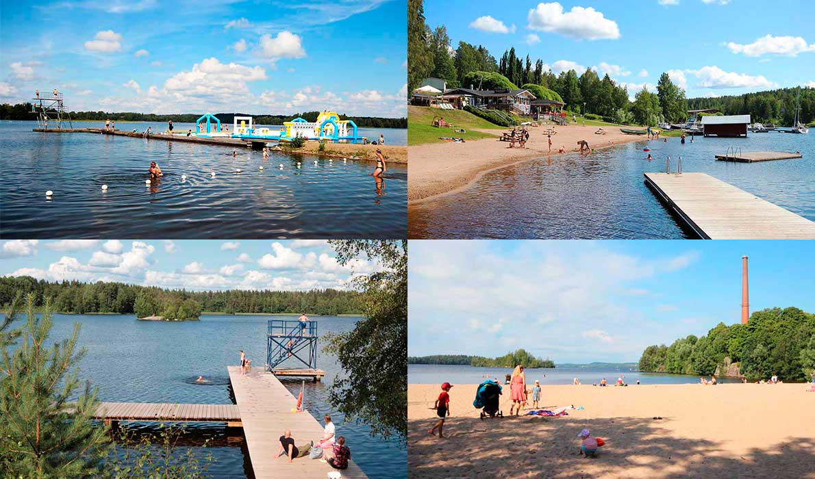 Kuvituskuva: Pirkanmaan uimarannat