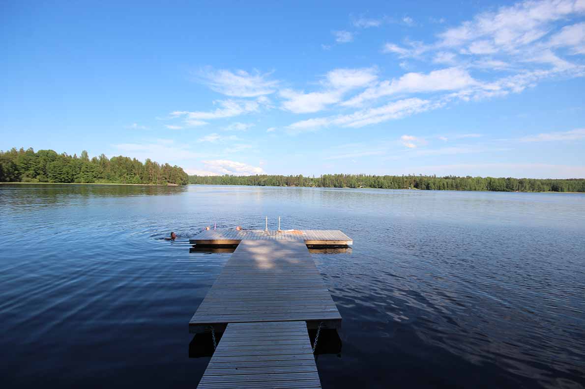 Lehmijärven uimaranta, Lohja.