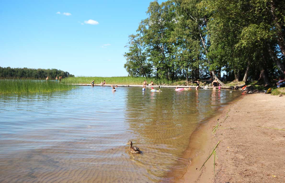 Pähkinäniemi beach, Lohja