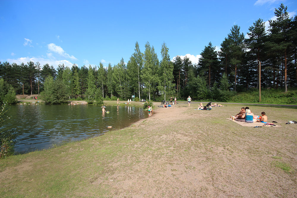 Urheilukeskuksen uimaranta, Tuusula