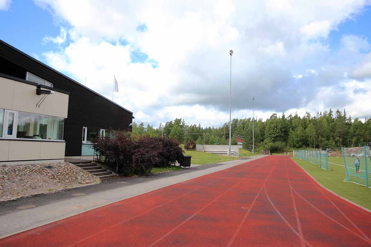 Solvallan urheilukenttä, Espoo.