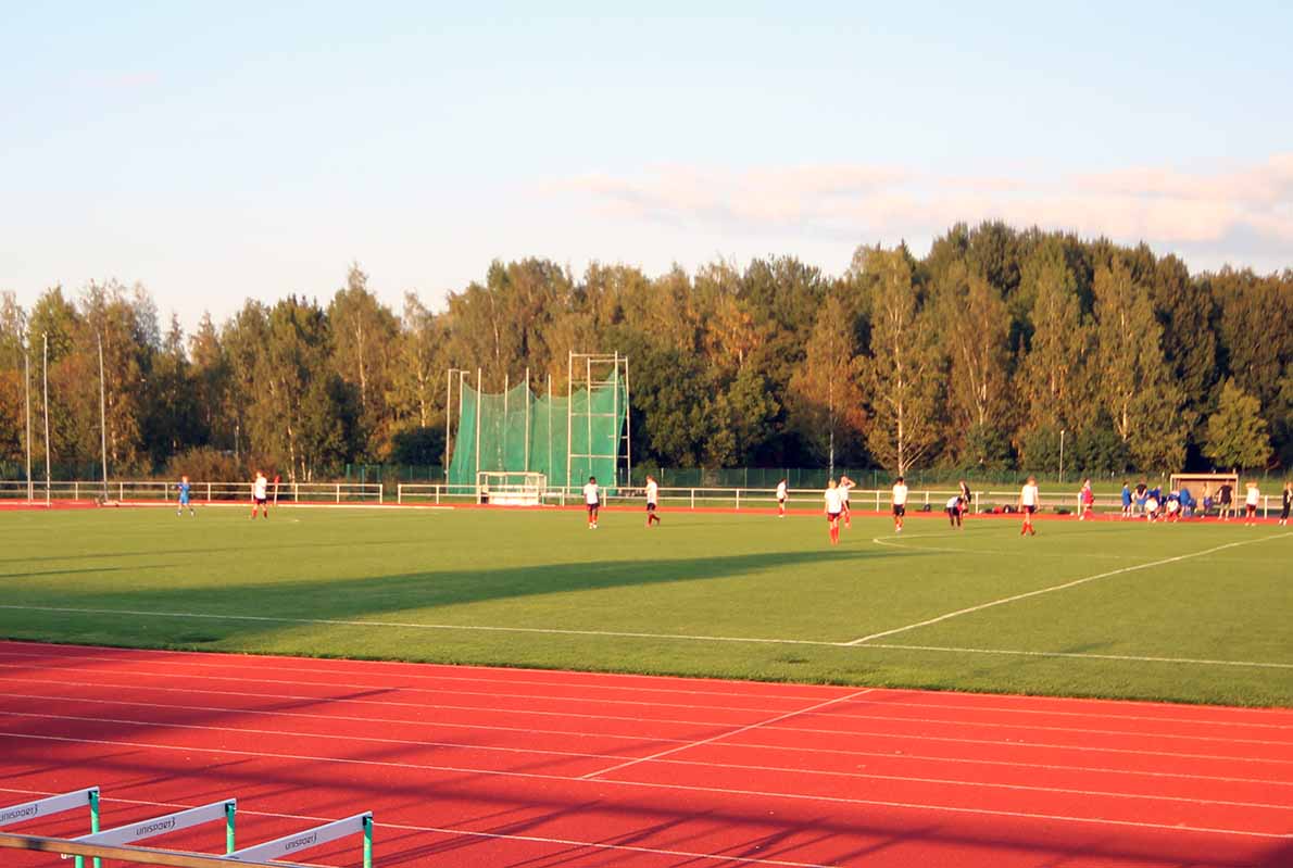 Pukinmäen liikuntapuisto.