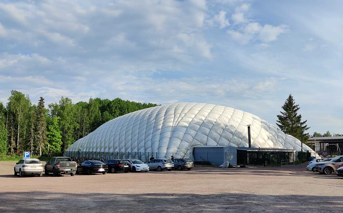 Masalan kuplahalli, Kirkkonummi.