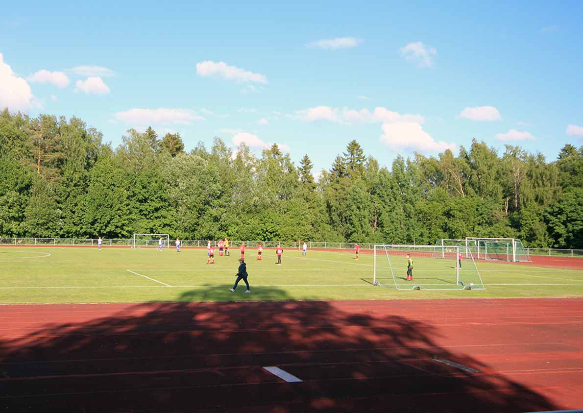 Virkkalan urheilukenttä, Lohja.