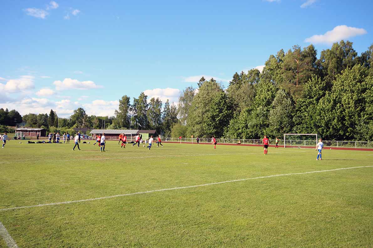 Virkkalan urheilukenttä, Lohja.
