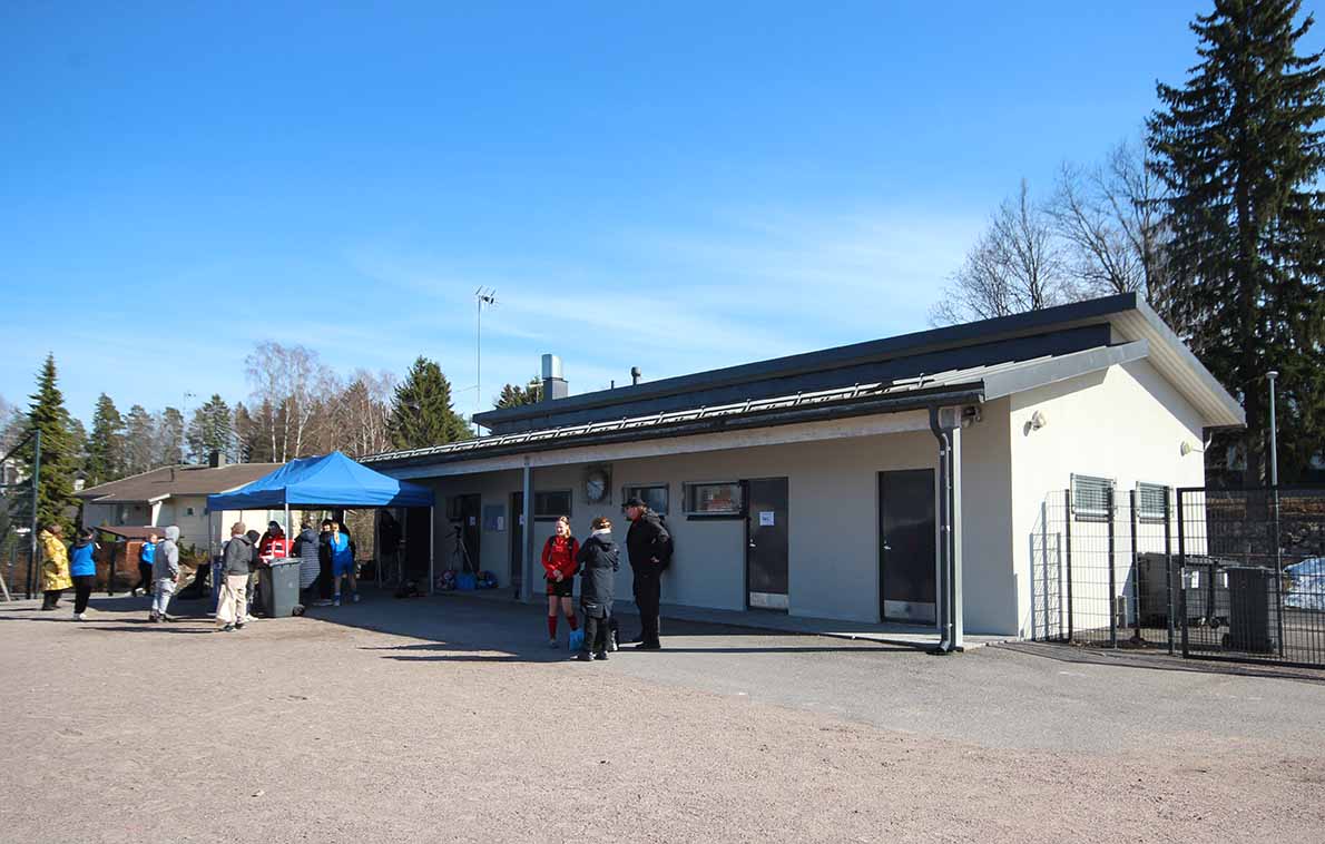 Itä-Hakkilan tekonurmi, Vantaa.