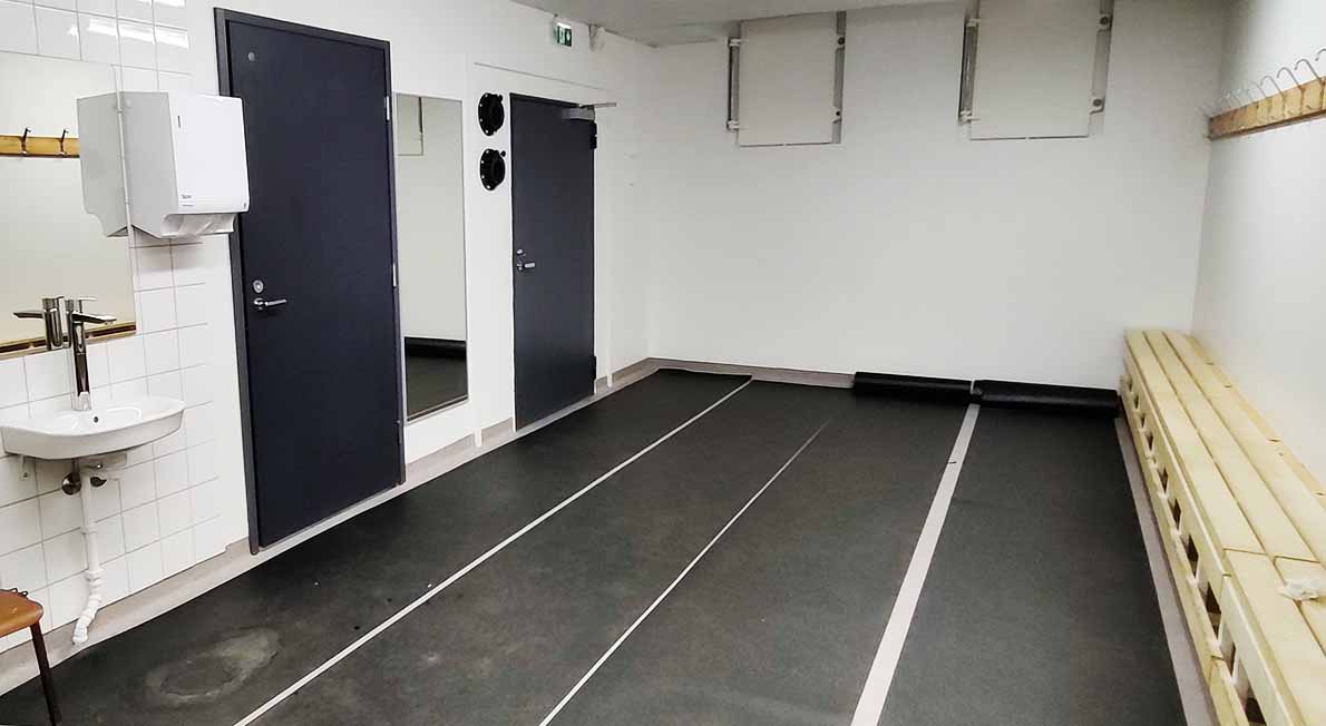 Vihdin kirkonkylän urheilukentät.